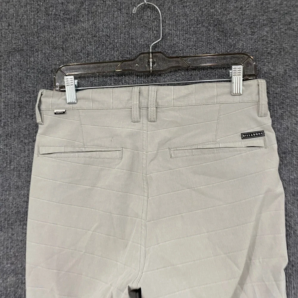 Billabong Submersibles Crossfire Hybrid Shorts Gray Mens 30 M205NBCS Quick Dry